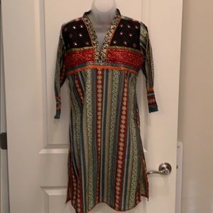Women’s  Boho tunic size small
